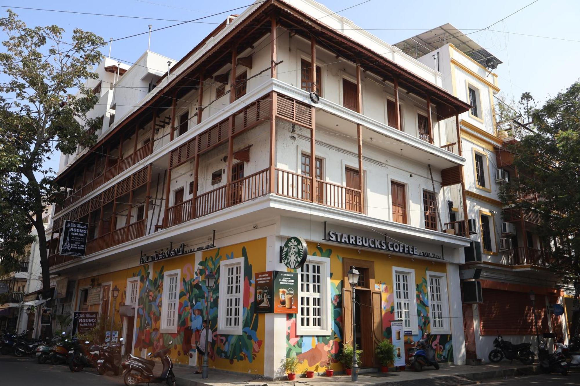 La Villa Marseille Pondicherry Ngoại thất bức ảnh